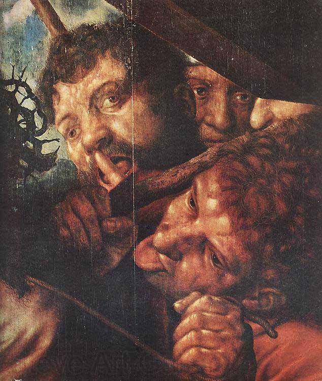 Jan Sanders van Hemessen Christ Carrying the Cross Germany oil painting art